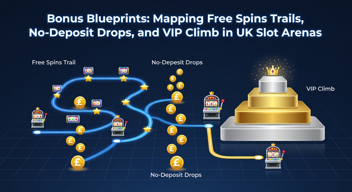 Vibrant slot machine reels spinning with glowing bonus trails and VIP ladder icons overlayed on a UK flag backdrop
