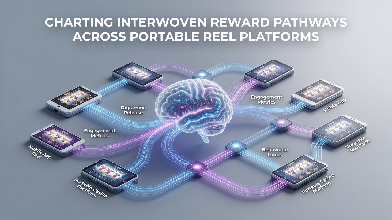 Mobile slot interfaces displaying interconnected reward systems across devices