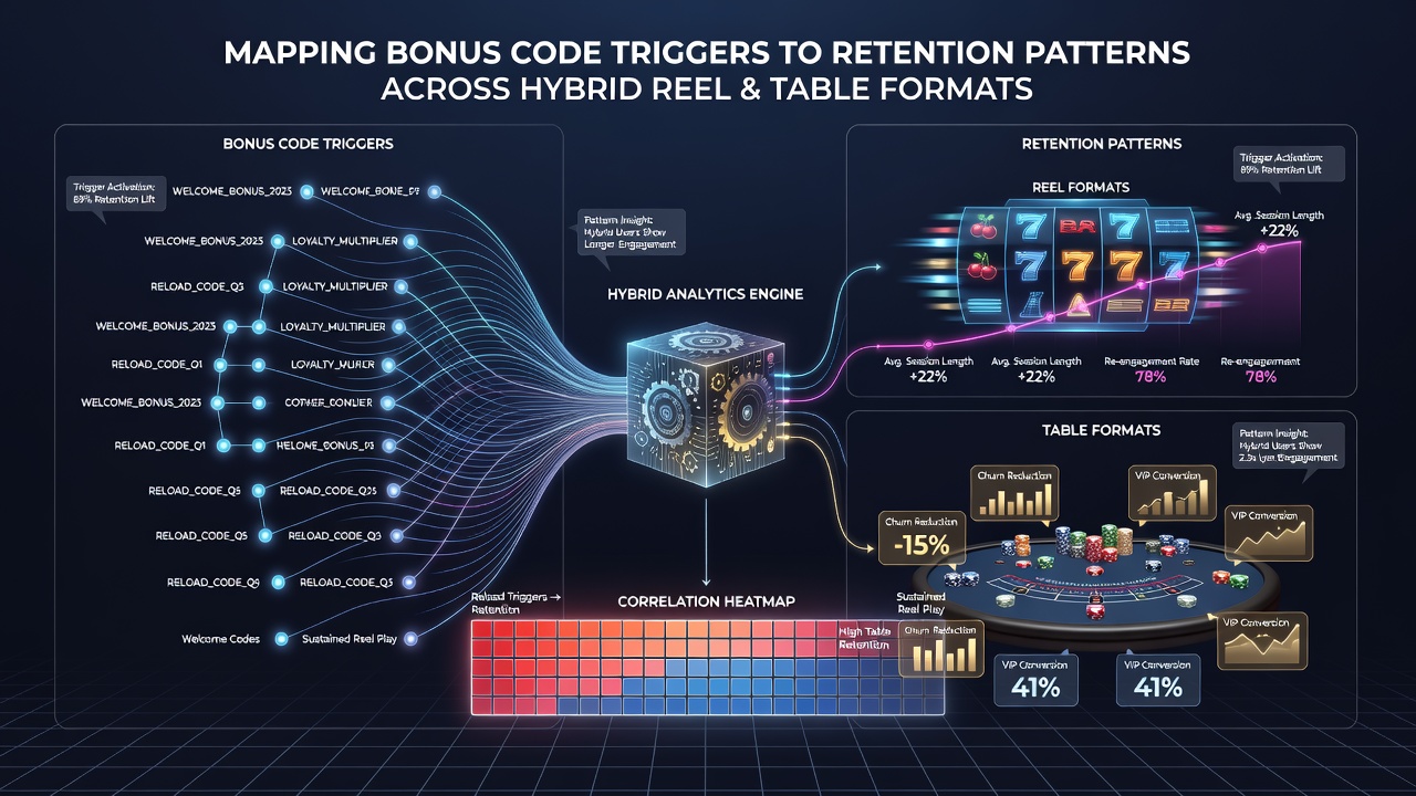 Chart illustrating retention curves for reel versus table bonus activations in hybrid casino environments