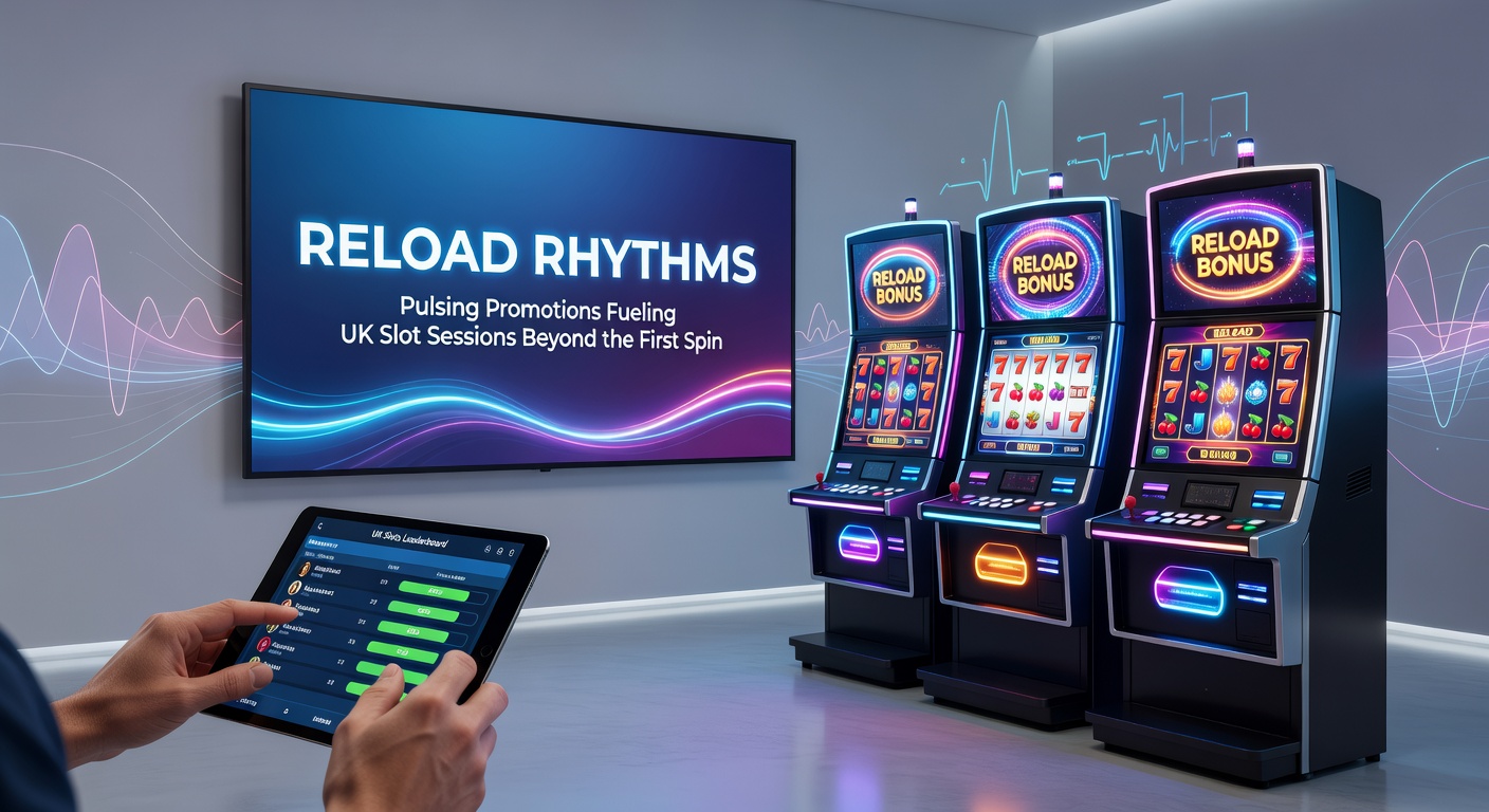 Dynamic chart showing reload bonus activation peaks correlating with extended UK slot session times